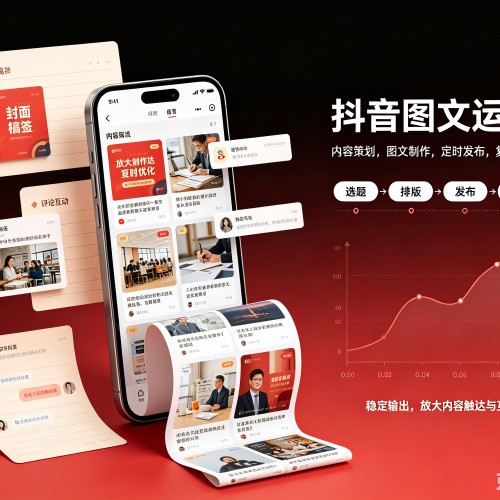 抖音图文代运营服务